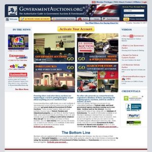 GovernmentAuctions.org – Top Performing Affiliate Program in its Arena of interest