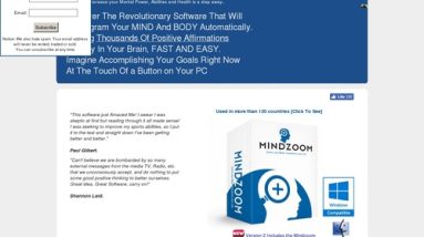 Mindzoom Affirmations Subliminal Tool. #1 converting instrument.