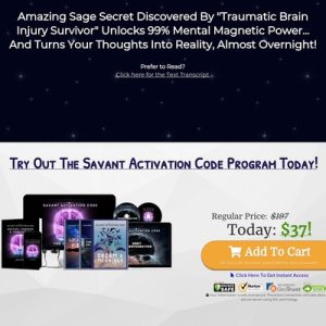 THE SAVANT CODE – Aid FASTER and STRONGER