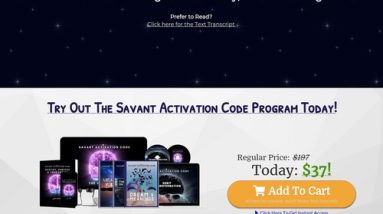 THE SAVANT CODE – Aid FASTER and STRONGER