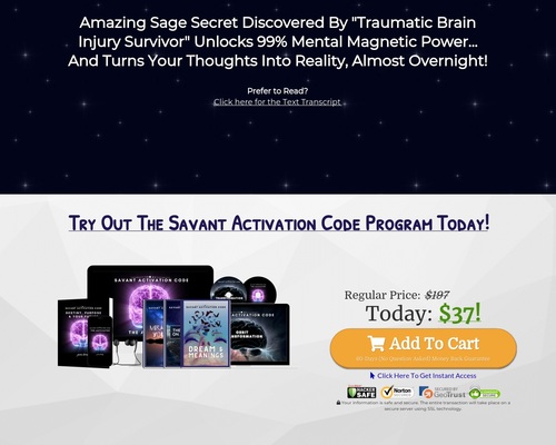 THE SAVANT CODE – Aid FASTER and STRONGER