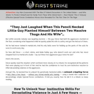 First Strike – Designed By SWAT Team Chief