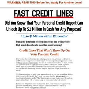 BUSINESS CREDIT BUILDER – $ Million Industrial Credit Playing cards