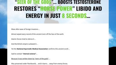 Man Greens – Create BIG With the T-Boosting Greens Supplement for MEN.