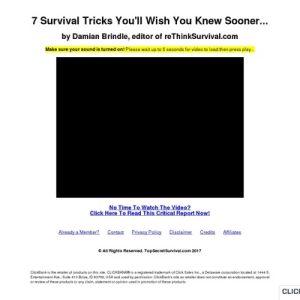 5 Minute Survival Blueprint