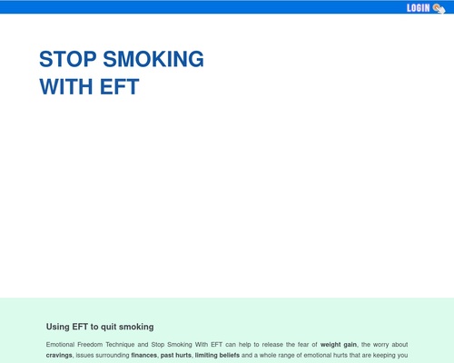 Stop Smoking – Pause Smoking With EFT