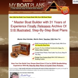 NEW! MyBoatPlans 518 Boat Plans – Updated For Elevated Comms!