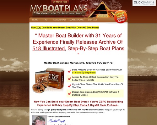 NEW! MyBoatPlans 518 Boat Plans – Updated For Elevated Comms!