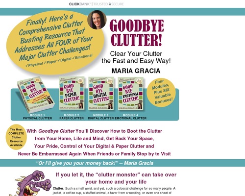 Goodbye Clutter: Sure your litter the immediate & easy draw