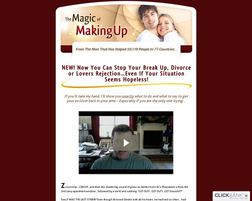 The Magic Of Making Up – Fetch Your Ex Serve