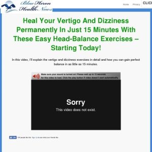 Vertigo and Dizziness Program – Blue Heron Health News