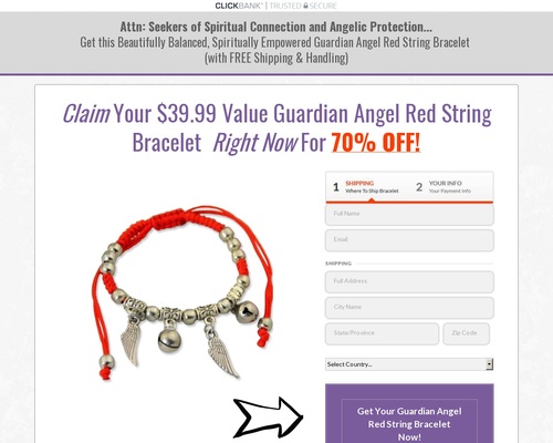 Stunning Guardian Angel Bracelet Provide with Stout Funnel! 75% for you!