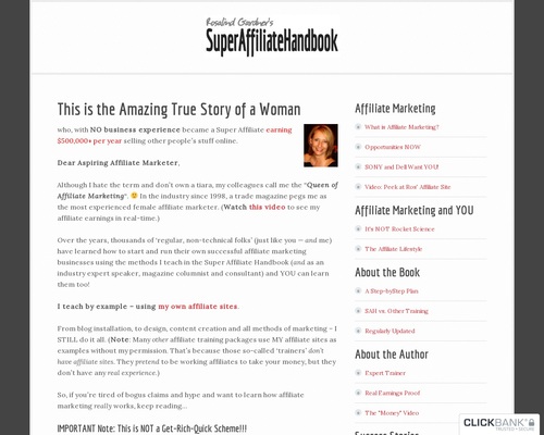 Great Affiliate: How I Made $436,797 in One 365 days