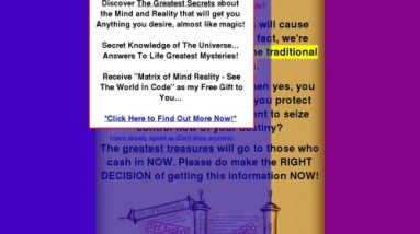 Mind Reality – Secrets and tactics of The Universe