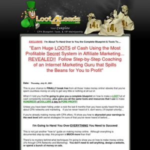 Loot4Leads – Your CPA Advertising Equipment on Steroids!