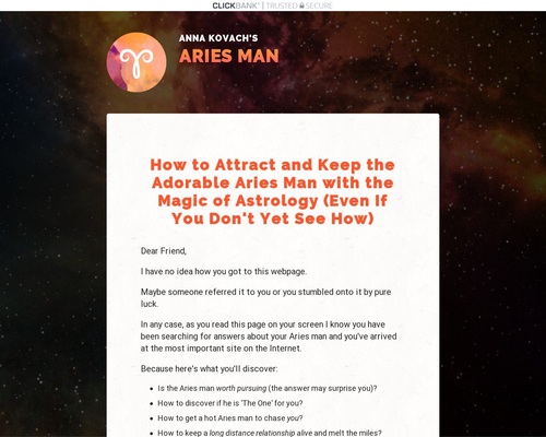 Aries Man Secrets and systems: Decided Traders Urgently Need These Cosmic Secrets and systems