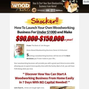 WoodProfits – $80 Per Sale – Unique Replica Doubles Conversions!