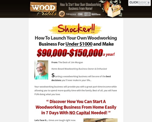 WoodProfits – $80 Per Sale – Unique Replica Doubles Conversions!