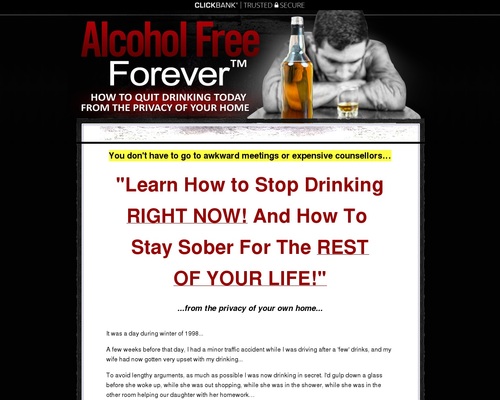 Alcohol Free Without ruin (TM) – Revamped for 2019 + $75 BONUS!