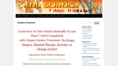 Relief Sciatica Naturally – Top Changing Sciatica Provide On Cb!