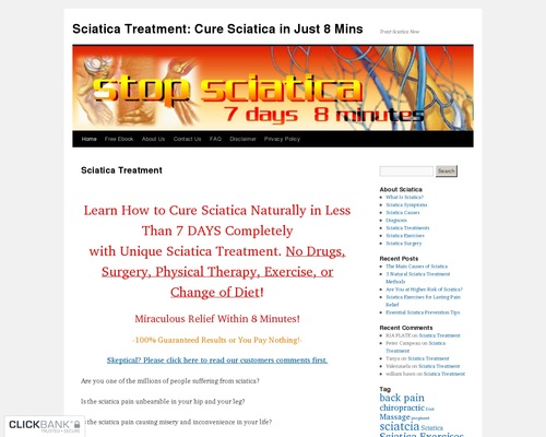 Relief Sciatica Naturally – Top Changing Sciatica Provide On Cb!