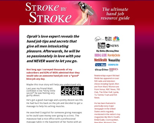 Stroke by Stroke – Info to Giving Ideal Hand Jobs