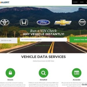 VinAlert – Automobile Historical past Stories for $9.Ninety 9