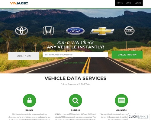 VinAlert – Automobile Historical past Stories for $9.Ninety 9