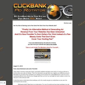 CB Advert Rotator | Generate Classified ads For The Top Selling Merchandise on ClickBank