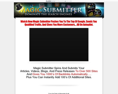 Magic Submitter by Alexandr Krulik